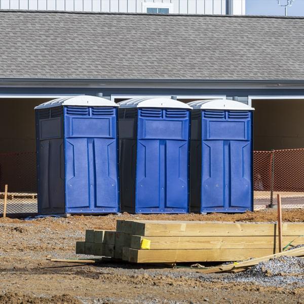 Heavy-duty construction site porta potty in HUDSON, WISCONSIN
